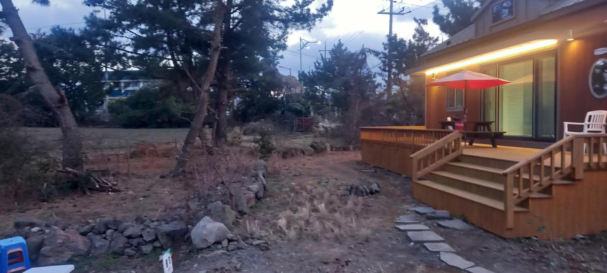 Hamdeok Pool Villa Pension Чеджудо Экстерьер фото